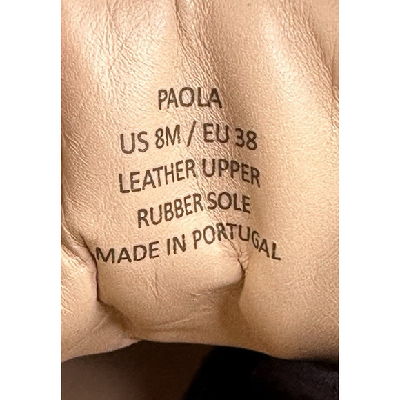 Bruno Magli Paola Womens Platform Sneaker Black Leather Size 8M New $198 - Picture 9 of 10